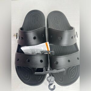 Crocs Brand New Black Unisex Slides (Sandals)
